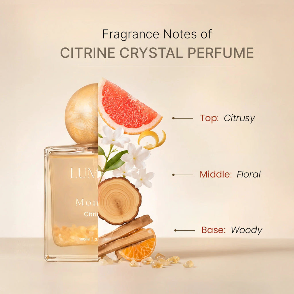Citrine Crystal Perfume