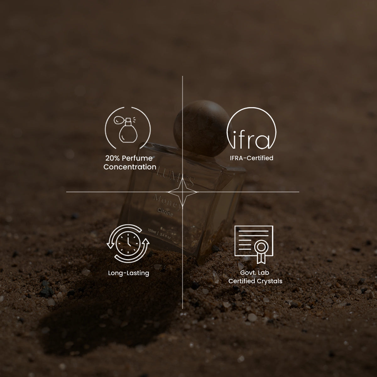 Citrine Crystal Perfume