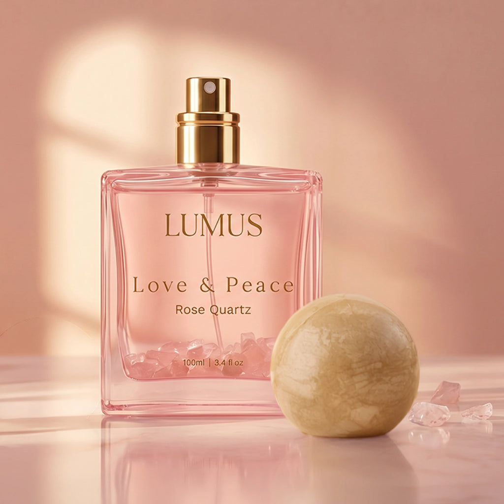 Rose Quartz Crystal Perfume
