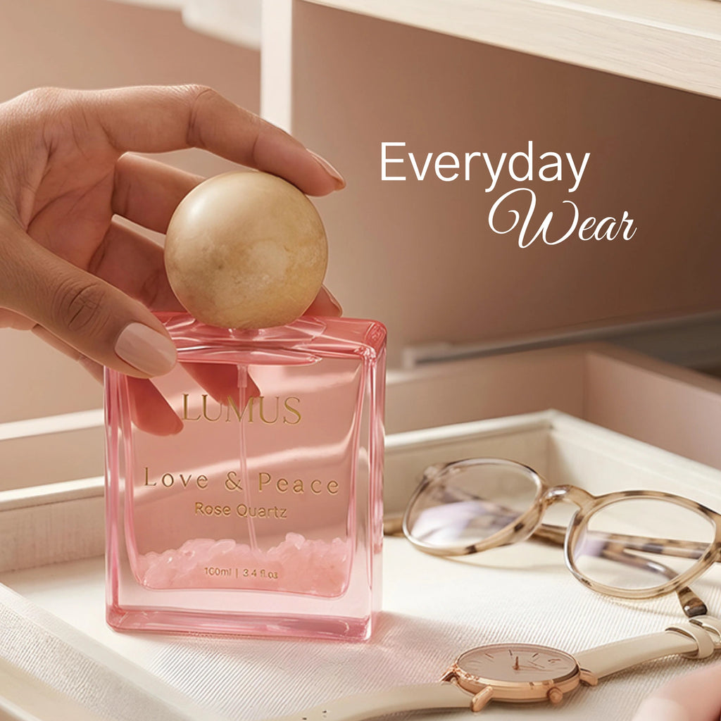 Rose Quartz Crystal Perfume
