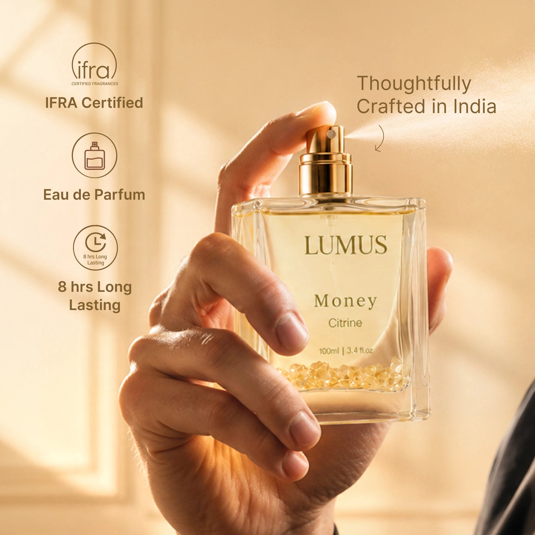 Citrine Crystal Perfume