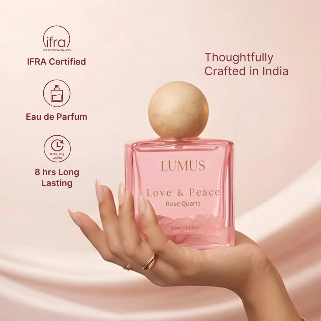 Rose Quartz Crystal Perfume