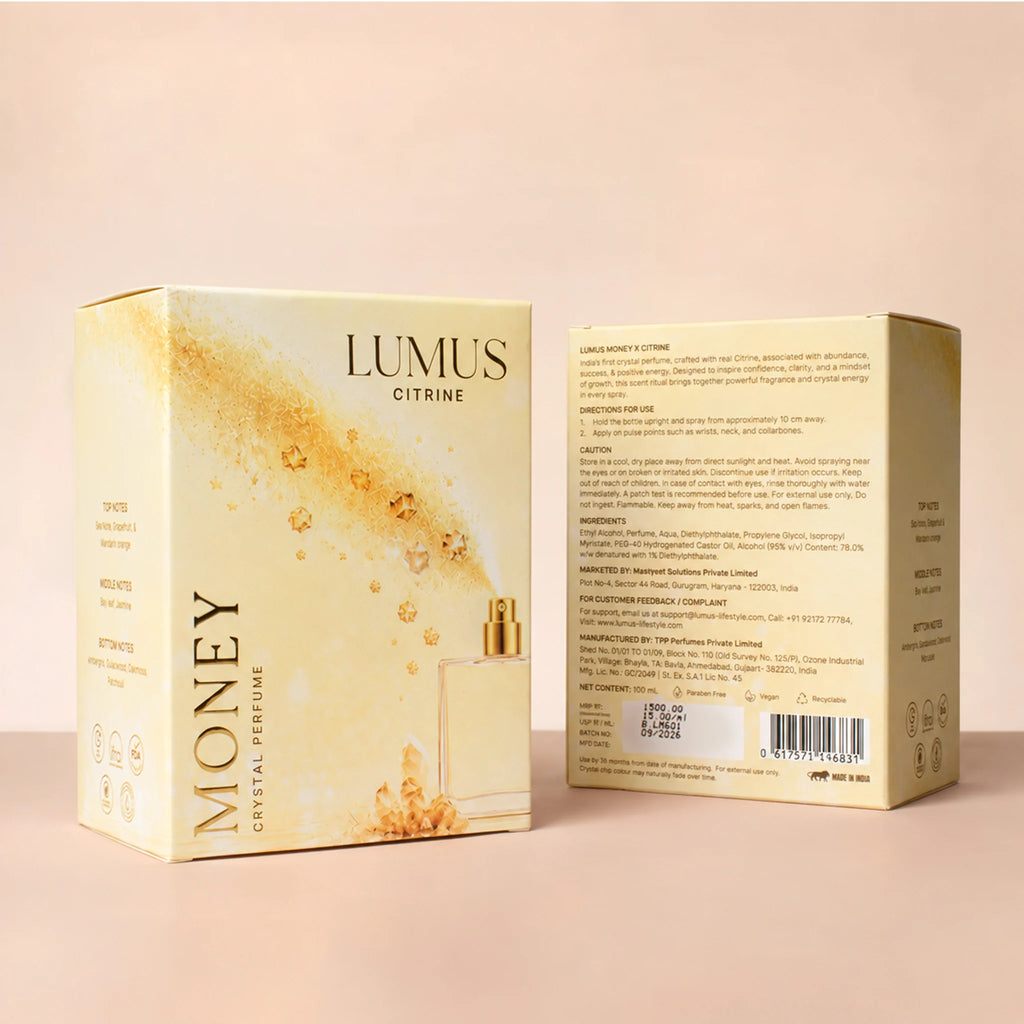 Citrine Crystal Perfume