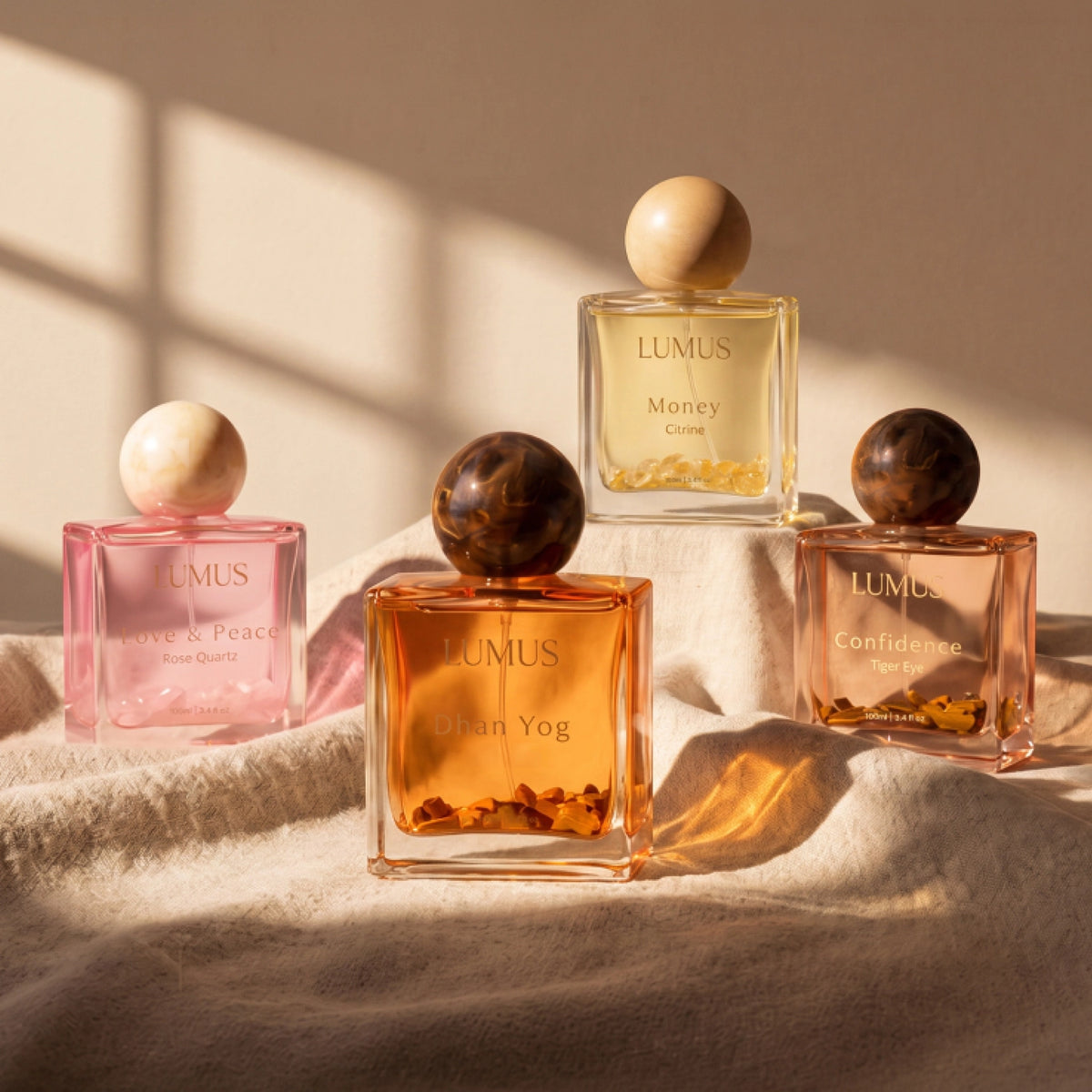 Tiger Eye Crystal Perfume